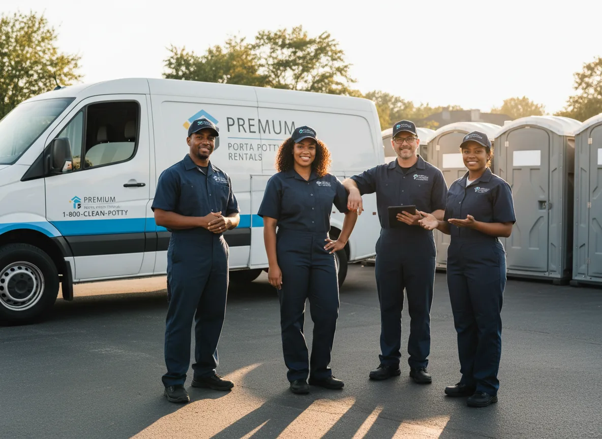 VIP Portable Toilets company in Noble, IL